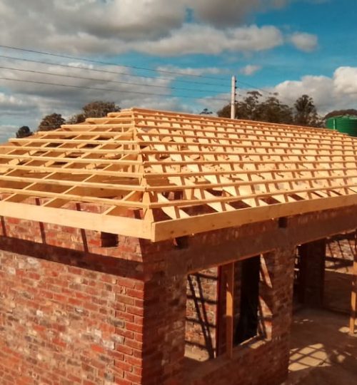 5.Commencement of roofing cottage